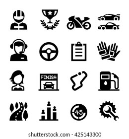 Racing Icon Set