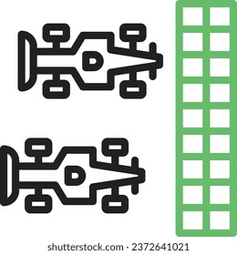 Racing icon vector image. Suitable for mobile application web application and print media.