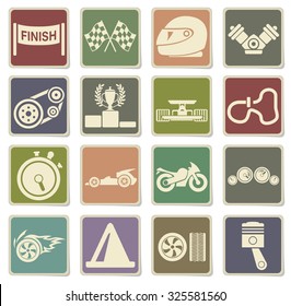Racing icons