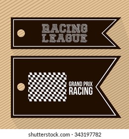 racing league design, vector illustration eps10 graphic 
