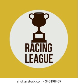 racing league design, vector illustration eps10 graphic 