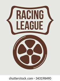 racing league design, vector illustration eps10 graphic 