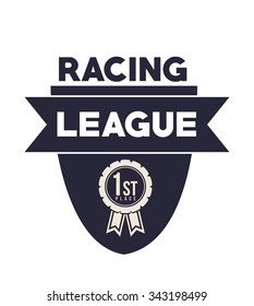 racing league design, vector illustration eps10 graphic 