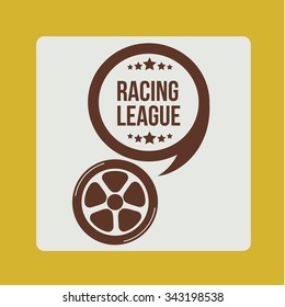 racing league design, vector illustration eps10 graphic 