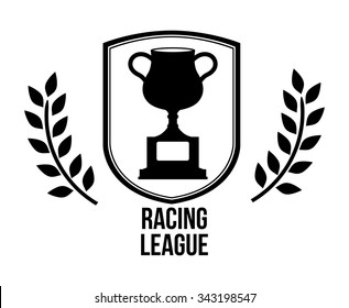 racing league design, vector illustration eps10 graphic 