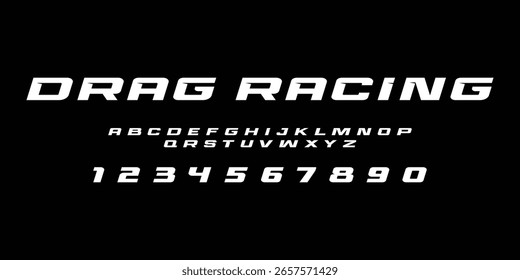 Racing lettering vector graphic sticker design. Download it Now in High resolution format and print in any size