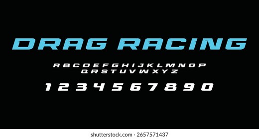 Racing lettering vector graphic sticker design. Download it Now in High resolution format and print in any size