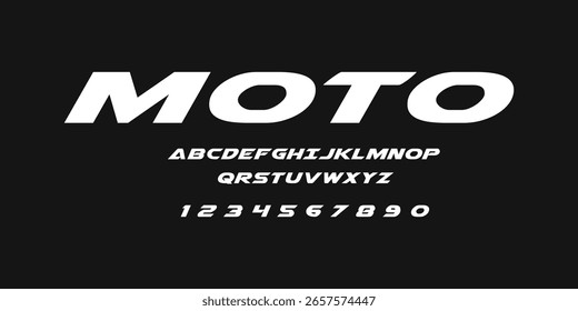 Racing lettering vector graphic sticker design. Download it Now in High resolution format and print in any size