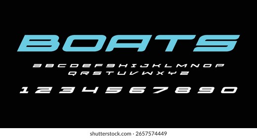 Racing Schrift Vektorgrafik Aufkleber Design. Jetzt in Hochauflösungsformat herunterladen und in jeder Größe drucken