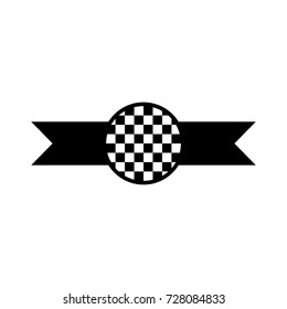Racing Logo Ribbon