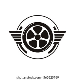 Racing motorsport symbol