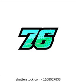 Racing Number Start Racing Number Sport Stock Vector (Royalty Free ...