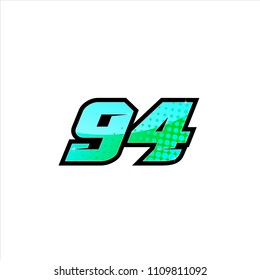 Similar Images, Stock Photos & Vectors of Racing number, start racing ...