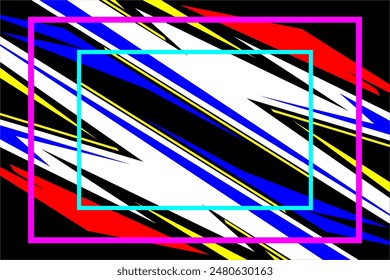 racing pattern background vector design with a unique pattern