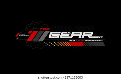racing performance trendy fashionable vector t-shirt and apparel design, typography, print, poster.