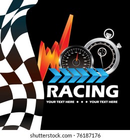 Racing poster