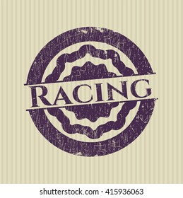 Racing rubber seal