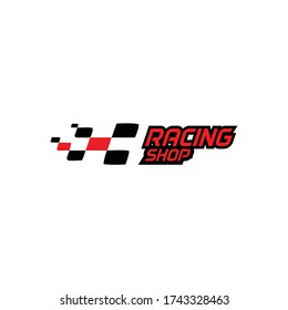 Racing Shop Logo Vector and Sport