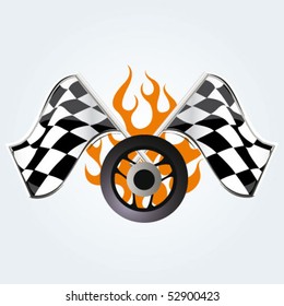 racing sign