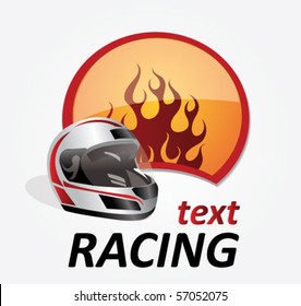 racing sign