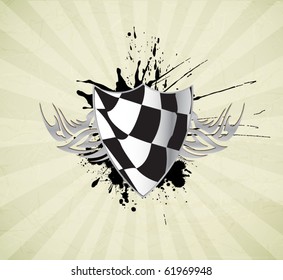 racing sign