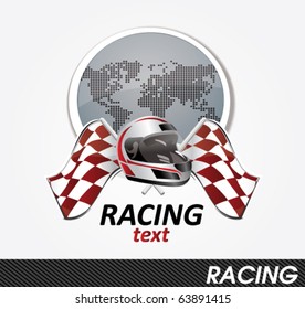 racing sign