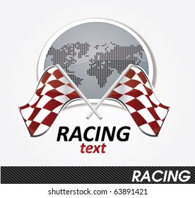 racing sign