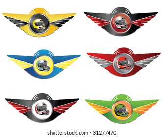 racing signs