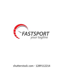 Racing speed for automotive logo vector template