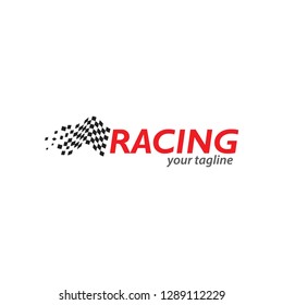Racing speed for automotive logo vector template