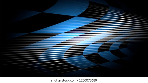 Racing speed background, vector illustration. Motion abstract