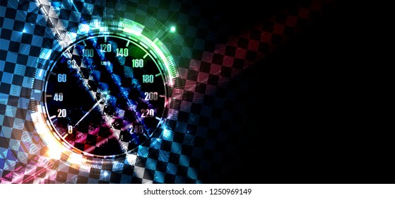 Racing speed background, vector illustration. Motion abstract