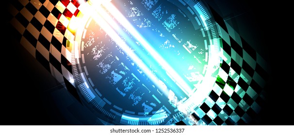 Racing speed background, vector illustration. Motion abstract
