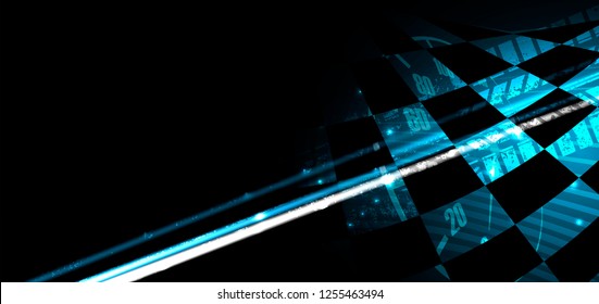Racing speed background, vector illustration. Motion abstract