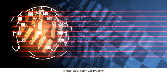 Racing speed background, vector illustration. Motion abstract