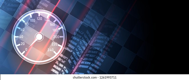 Racing speed background, vector illustration. Motion abstract