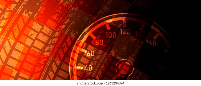 Racing speed background, vector illustration. Motion abstract