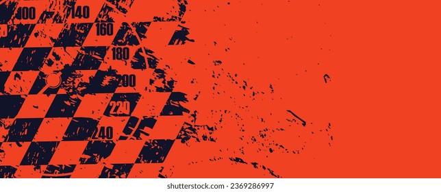 Racing speed background, vector illustration abstraction in car track