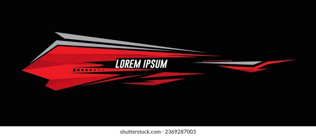 Racing speed background, vector illustration abstraction in car track
