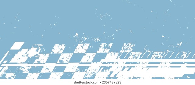 Fondo de velocidad de carrera, abstracción de ilustración vectorial en pista de automóvil