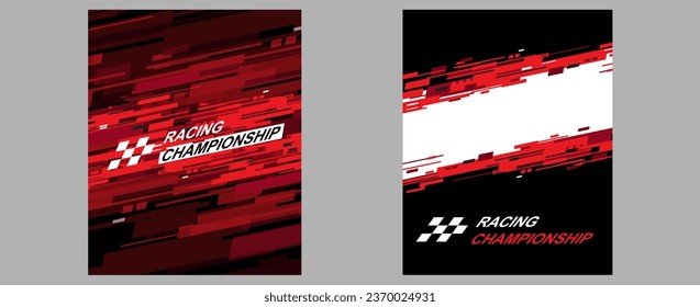 Racing speed background, vector illustration abstraction in car track