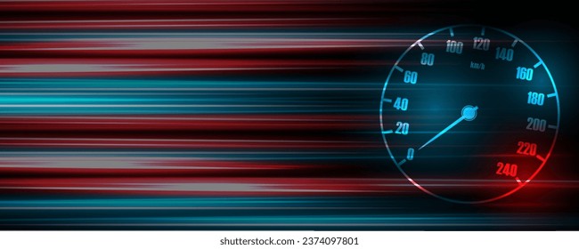 Racing speed background, vector illustration abstraction in car track