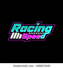 Racing speed design templat. Racing design.