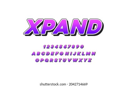 Racing and speed display font design,letters and numbers. vector illustrator eps 10