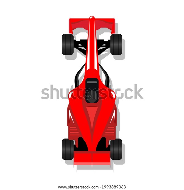Racing\
sport car f1 racing bolid illustration\
vector