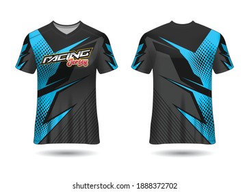 Racing Sport Jersey Template Design Vector Stock Vector (Royalty Free ...