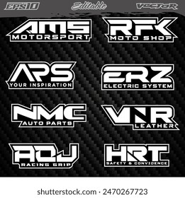 Racing sport sticker inspiración Vector