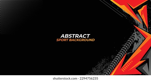 Racing Sports Background Vector Illustration