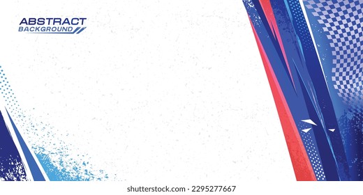 Racing Sports Background Vector Illustration