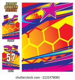 racing sports jersey fabric design. sublimation printing jersey pattern for racing team